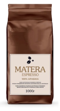 Кава смажена в зернах Галка “MATERA” 1 кг